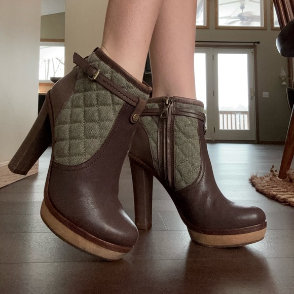 BCBG Leather Ankle Booties - Picture 2 of 9